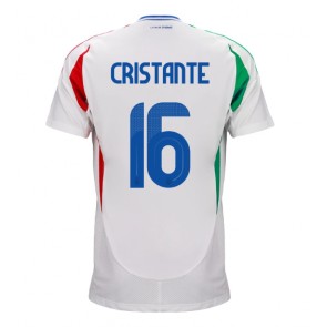 Italien Bryan Cristante #16 Bortatröja EM 2024 Kortärmad